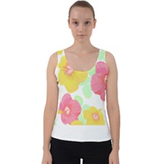 Hawaii T- Shirt Hawaii Floral Summer T- Shirt Velvet Tank Top by maxcute