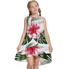 Hawaii T- Shirt Hawaii Florida Creative T- Shirt Kids  Frill Swing Dress by maxcute