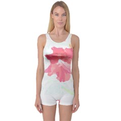 Hawaii T- Shirt Hawaii Florist Modern T- Shirt One Piece Boyleg Swimsuit by maxcute