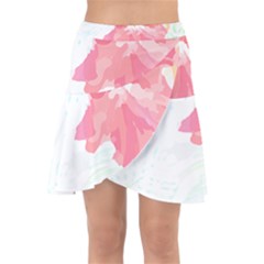 Hawaii T- Shirt Hawaii Florist Modern T- Shirt Wrap Front Skirt by maxcute