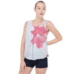 Hawaii T- Shirt Hawaii Florist Modern T- Shirt Bubble Hem Chiffon Tank Top by maxcute