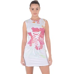 Hawaii T- Shirt Hawaii Florist Modern T- Shirt Lace Up Front Bodycon Dress by maxcute