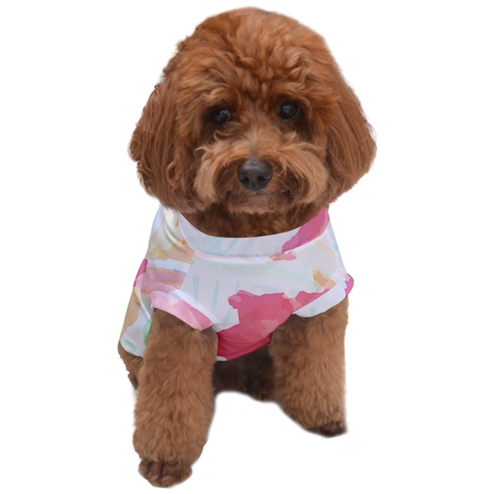 Hawaii T- Shirt Hawaii Florist Modern T- Shirt Dog T-Shirt