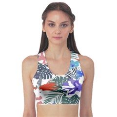 Hawaii T- Shirt Hawaii Flourish Pattern T- Shirt Sports Bra by maxcute