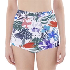 Hawaii T- Shirt Hawaii Flourish Pattern T- Shirt High-waisted Bikini Bottoms by maxcute