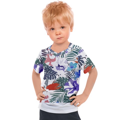 Hawaii T- Shirt Hawaii Flourish Pattern T- Shirt Kids  Sports Tee by maxcute