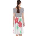 Hawaii T- Shirt Hawaii Flower Fashion T- Shirt Midi Beach Skirt View2