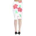 Hawaii T- Shirt Hawaii Flower Fashion T- Shirt Midi Wrap Pencil Skirt View2