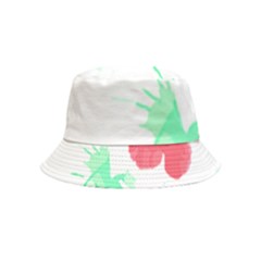 Hawaii T- Shirt Hawaii Flower Fashion T- Shirt Inside Out Bucket Hat (kids) by maxcute