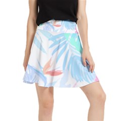 Hawaii T- Shirt Hawaii Flowers Creative T- Shirt Waistband Skirt by maxcute