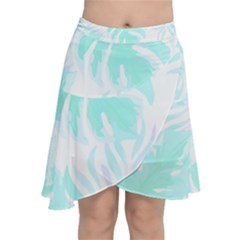 Hawaii T- Shirt Hawaii Forest Pattern T- Shirt Chiffon Wrap Front Skirt by maxcute