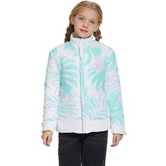 Hawaii T- Shirt Hawaii Forest Pattern T- Shirt Kids  Puffer Bubble Jacket Coat by maxcute