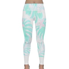 Hawaii T- Shirt Hawaii Forest Pattern T- Shirt Lightweight Velour Classic Yoga Leggings by maxcute