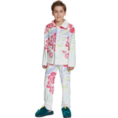 Hawaii T- Shirt Hawaii Forest Trend T- Shirt Kids  Long Sleeve Velvet Pajamas Set by maxcute