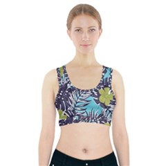 Hawaii T- Shirt Hawaii Garden Flora T- Shirt Sports Bra With Pocket by maxcute