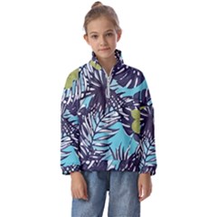 Hawaii T- Shirt Hawaii Garden Flora T- Shirt Kids  Half Zip Hoodie by maxcute