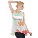 Hawaii T- Shirt Hawaii Hawaian Trend T- Shirt Side Drop Tank Tunic View1