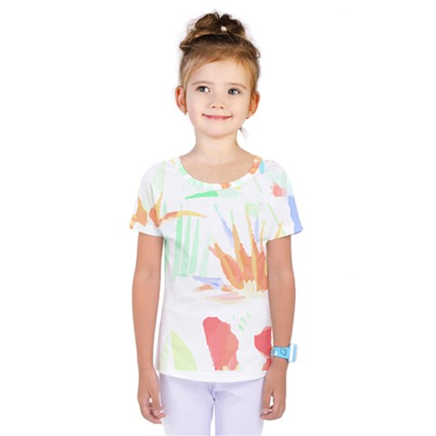 Hawaii T- Shirt Hawaii Hawaian Trend T- Shirt Kids  One Piece Tee by maxcute