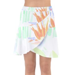 Hawaii T- Shirt Hawaii Hawaian Trend T- Shirt Wrap Front Skirt by maxcute