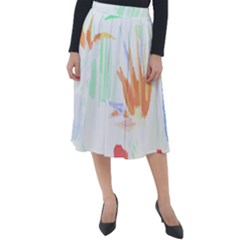 Hawaii T- Shirt Hawaii Hawaian Trend T- Shirt Classic Velour Midi Skirt  by maxcute