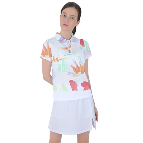 Hawaii T- Shirt Hawaii Hawaian Trend T- Shirt Women s Polo Tee by maxcute