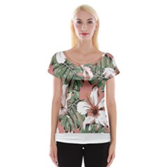 Hawaii T- Shirt Hawaii Hello Modern T- Shirt Cap Sleeve Top by maxcute