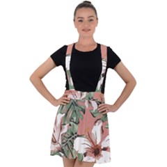 Hawaii T- Shirt Hawaii Hello Modern T- Shirt Velvet Suspender Skater Skirt by maxcute