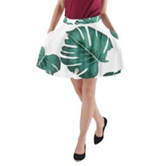 Hawaii T- Shirt Hawaii High Flower Modern T- Shirt A-line Pocket Skirt by maxcute