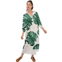 Hawaii T- Shirt Hawaii High Flower Modern T- Shirt Grecian Style  Maxi Dress View1