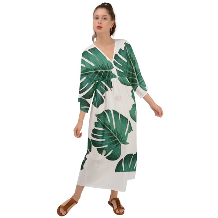 Hawaii T- Shirt Hawaii High Flower Modern T- Shirt Grecian Style  Maxi Dress