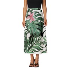 Hawaii T- Shirt Hawaii Hissing Fashion T- Shirt Classic Midi Chiffon Skirt