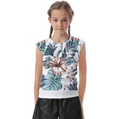 Hawaii T- Shirt Hawaii Hope Flowers Trend T- Shirt Kids  Raglan Cap Sleeve Tee by maxcute