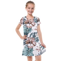 Hawaii T- Shirt Hawaii Hope Flowers Trend T- Shirt Kids  Cross Web Dress by maxcute