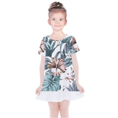 Hawaii T- Shirt Hawaii Hope Flowers Trend T- Shirt Kids  Simple Cotton Dress by maxcute