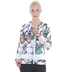 Hawaii T- Shirt Hawaii Hope Flowers Trend T- Shirt Casual Zip Up Jacket by maxcute