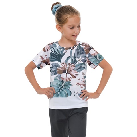 Hawaii T- Shirt Hawaii Hope Flowers Trend T- Shirt Kids  Mesh Piece Tee by maxcute