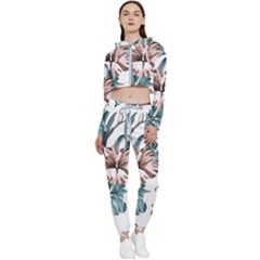 Hawaii T- Shirt Hawaii Hope Flowers Trend T- Shirt Cropped Zip Up Lounge Set by maxcute