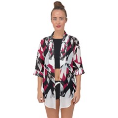 Hawaii T- Shirt Hawaii Hummingbird Trend T- Shirt Open Front Chiffon Kimono by maxcute