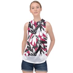 Hawaii T- Shirt Hawaii Hummingbird Trend T- Shirt High Neck Satin Top by maxcute