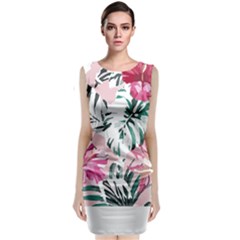 Hawaii T- Shirt Hawaii Ice Flowers Garden T- Shirt Classic Sleeveless Midi Dress by maxcute