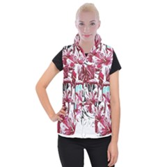 Hawaii T- Shirt Hawaii Indian Flower Modern T- Shirt Women s Button Up Vest by maxcute