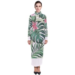 Hawaii T- Shirt Hawaii Jungle Creative T- Shirt Turtleneck Maxi Dress by maxcute