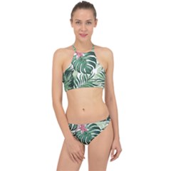 Hawaii T- Shirt Hawaii Jungle Creative T- Shirt Racer Front Bikini Set by maxcute