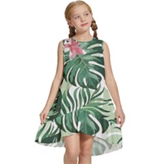 Hawaii T- Shirt Hawaii Jungle Creative T- Shirt Kids  Frill Swing Dress by maxcute