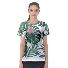 Hawaii T- Shirt Hawaii Leather Flower Garden T- Shirt Women s Sport Mesh Tee