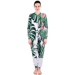 Hawaii T- Shirt Hawaii Leather Flower Garden T- Shirt Onepiece Jumpsuit (ladies)