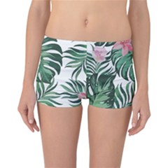 Hawaii T- Shirt Hawaii Leather Flower Garden T- Shirt Reversible Boyleg Bikini Bottoms