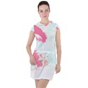 Hawaii T- Shirt Hawaii Lis Flowers Trend T- Shirt Drawstring Hooded Dress View1