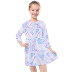 Hawaii T- Shirt Hawaii Love Flowers Trend T- Shirt Kids  Quarter Sleeve Shirt Dress by maxcute