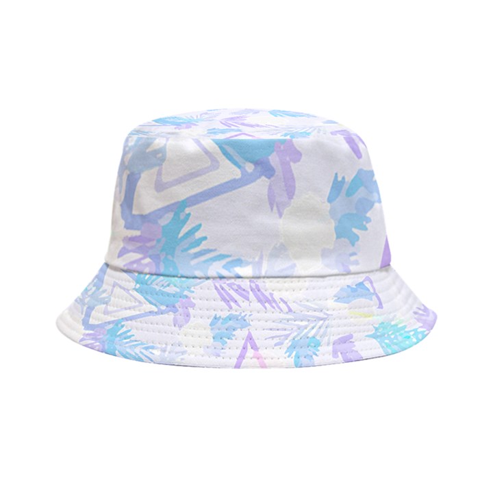 Hawaii T- Shirt Hawaii Love Flowers Trend T- Shirt Inside Out Bucket Hat